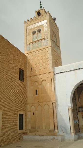 Minaret de la mosquée du sanctuaire de Sidi Abi Zama'a