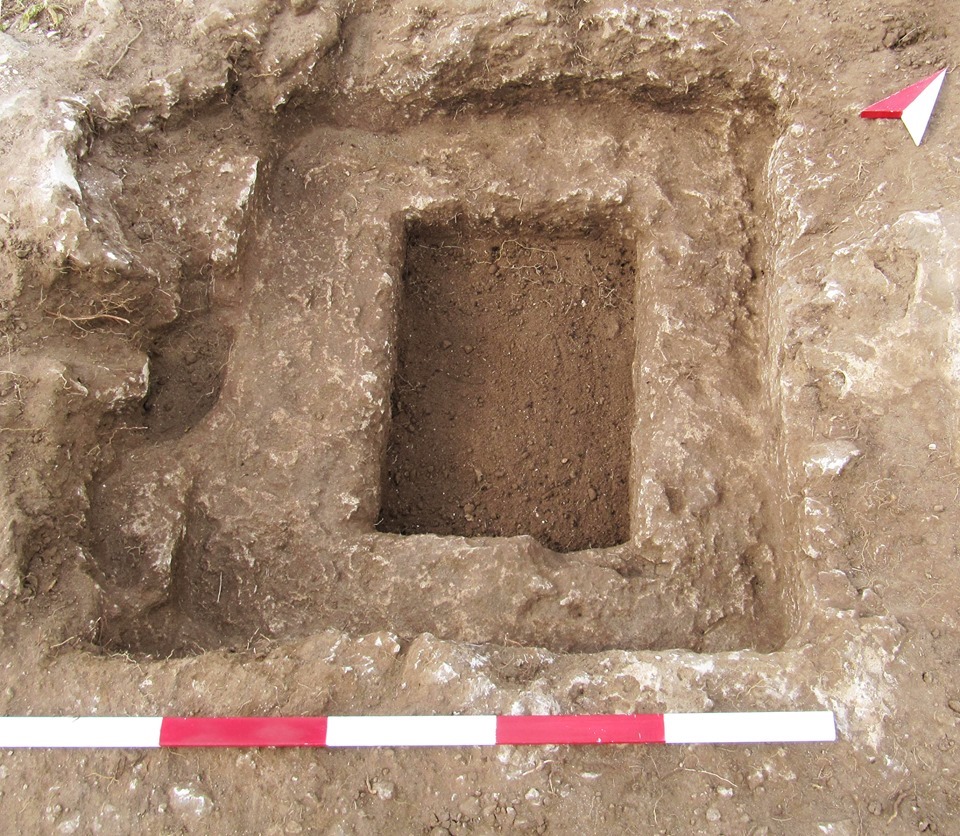حفرية بالمقبرة البونية بالمنصورة بقليبية